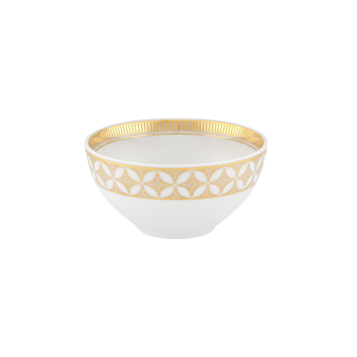 Vista Alegre Gold Exotic Small Bowl on a white background