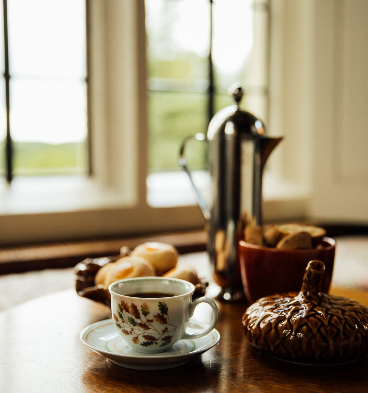 Vista Alegre Gudrun Coffee Cup with Saucer, view 3