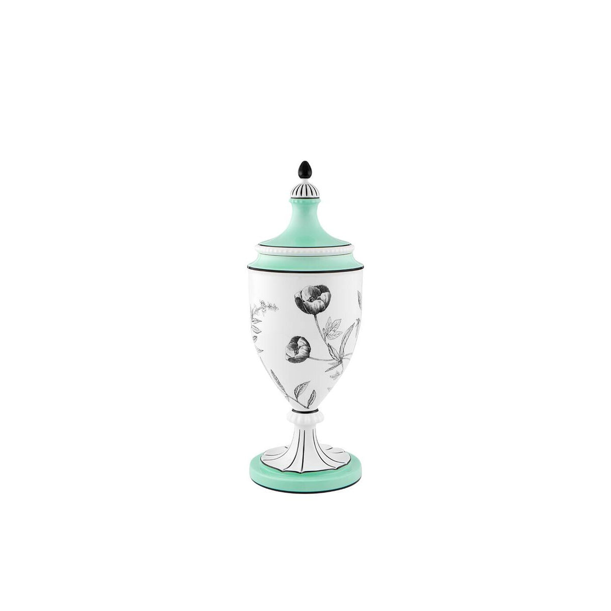 Vista Alegre Herbariae Parade Pot Carvalho on a white background