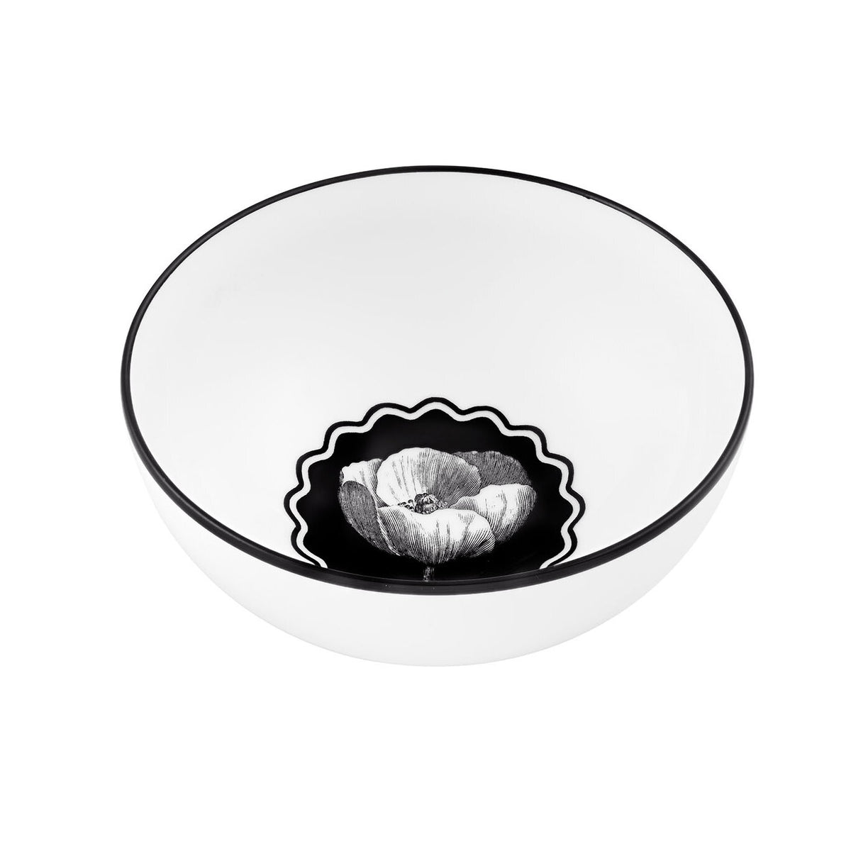 Vista Alegre Herbariae Soup Bowl on a white background