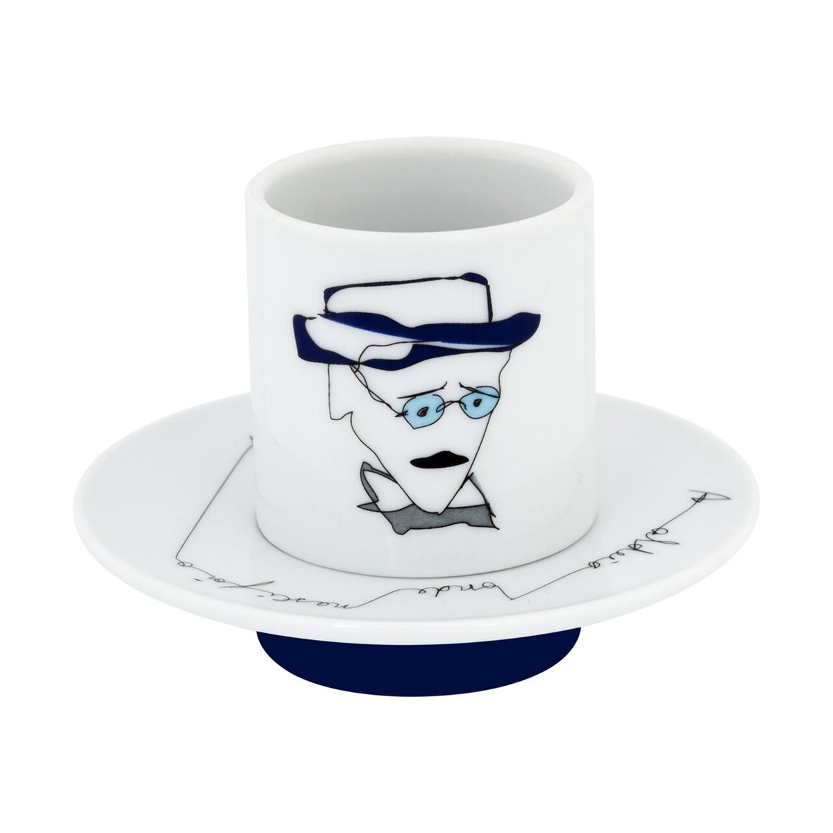 Vista Alegre Heterónimos Set of 4 Coffee Cups & Saucers, view 4