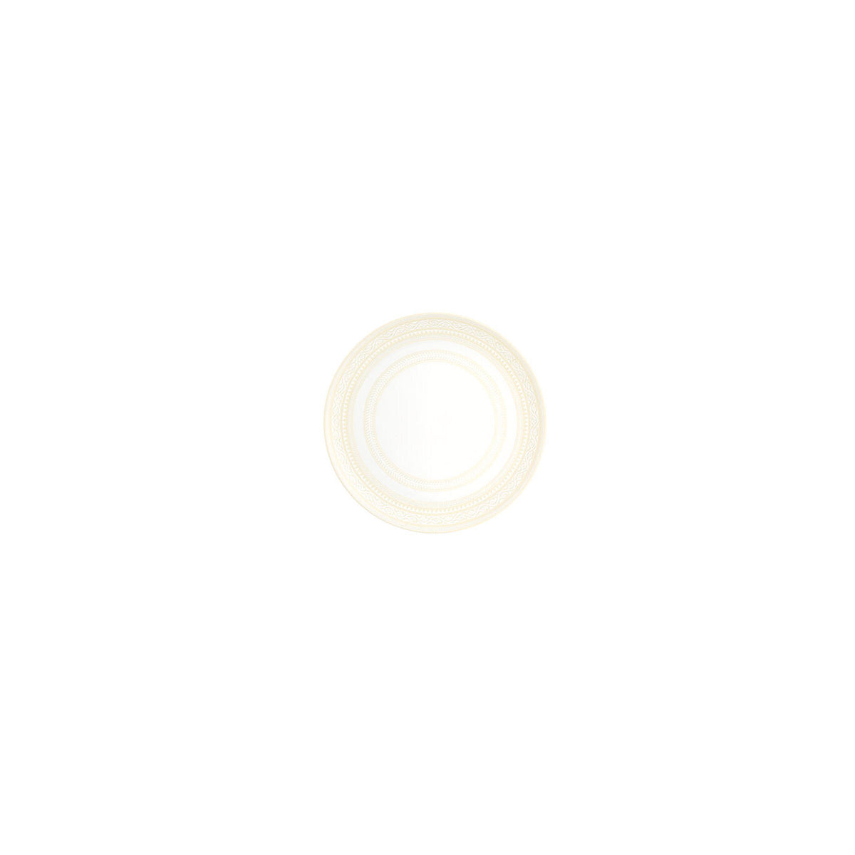 Vista Alegre Ivory Bread & Butter Plate on a white background