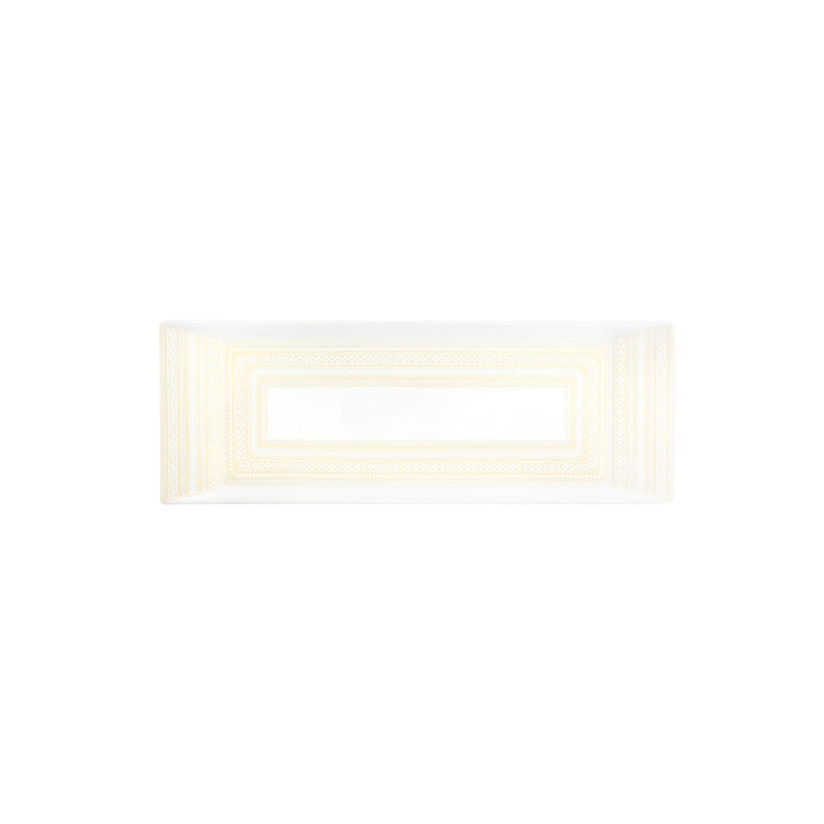 Vista Alegre Ivory Tart Tray on a white background
