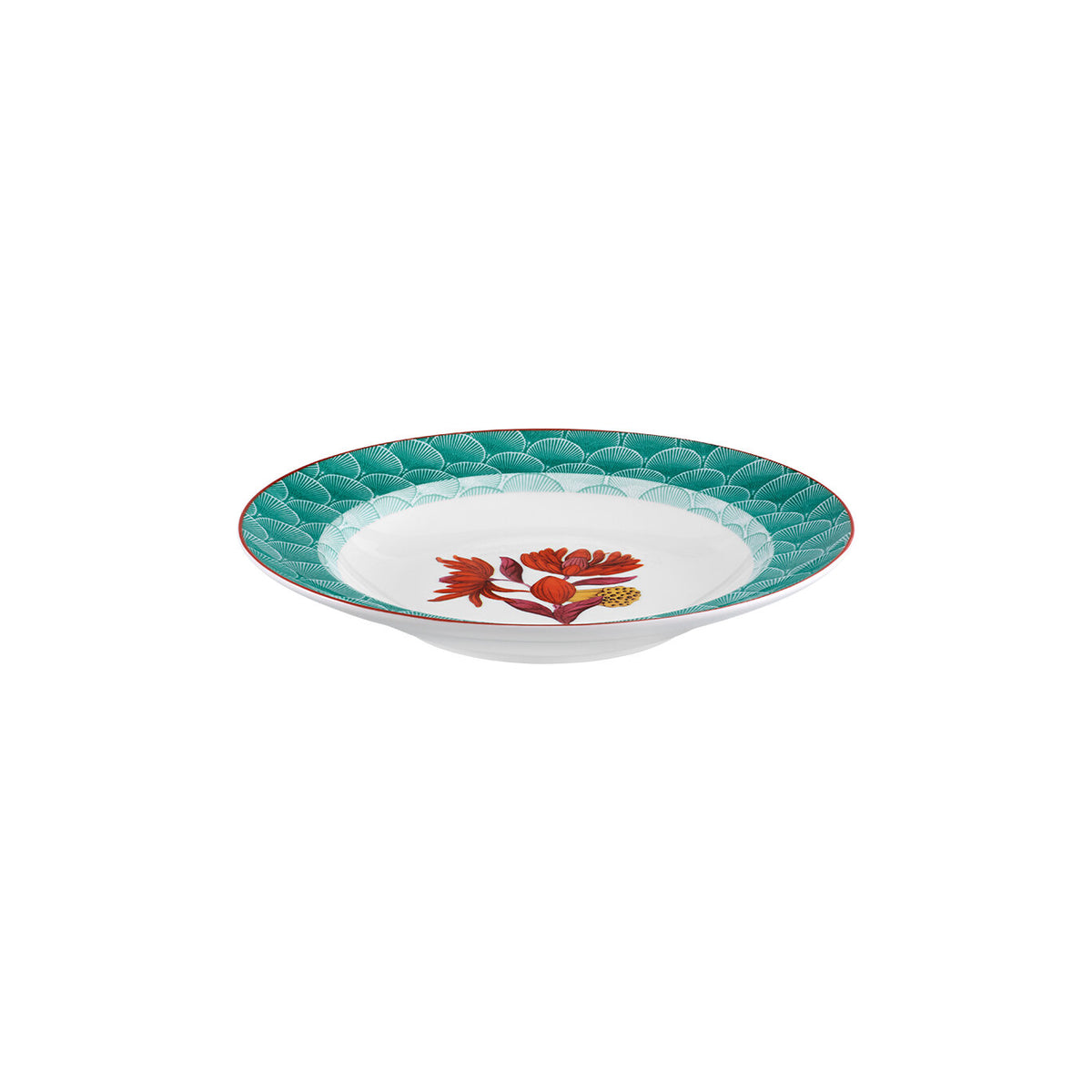 Vista Alegre Lotus Soup Plate, view 2