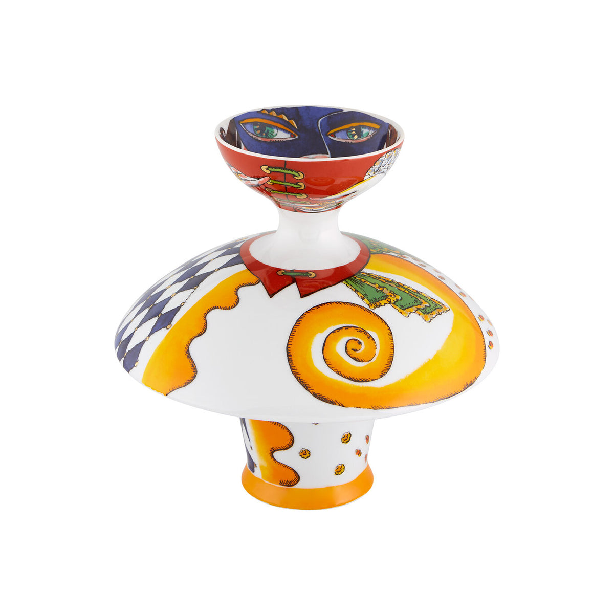 Vista Alegre Mariinsky Vase Ballerina on a white background