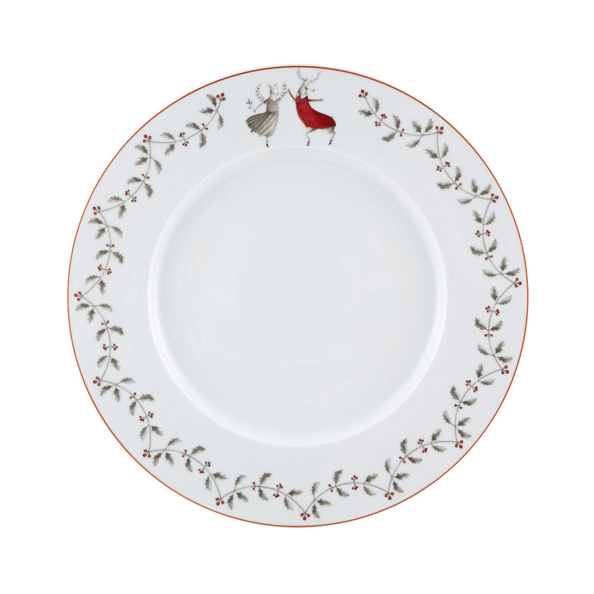 Vista Alegre Nöel Dinner Plate on a white background