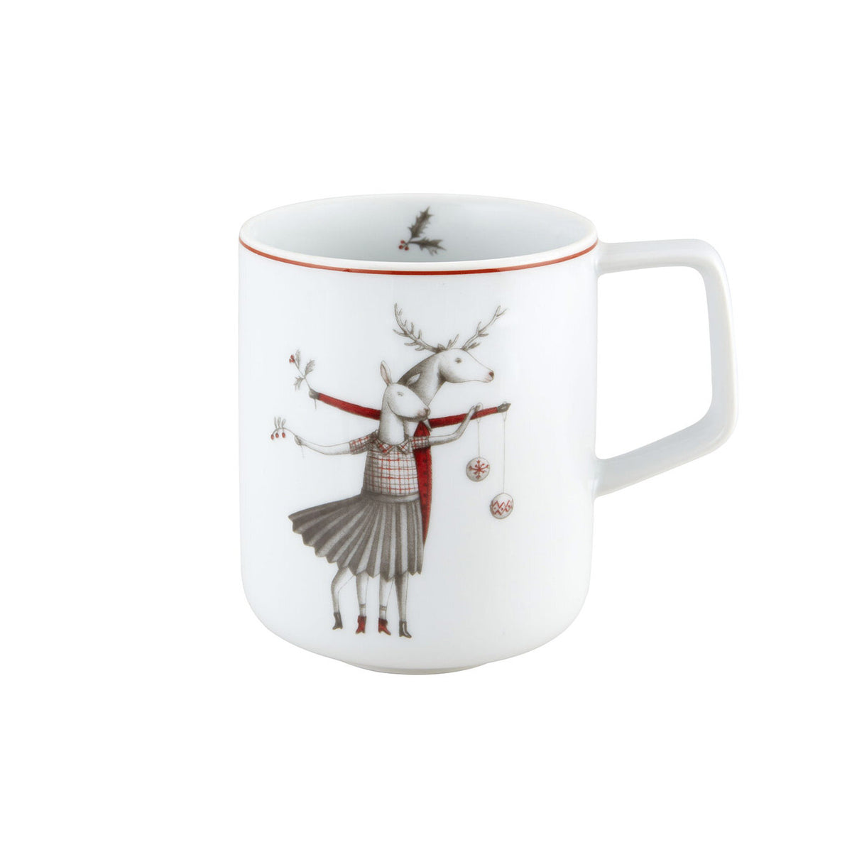 Vista Alegre Nöel Mug on a white background