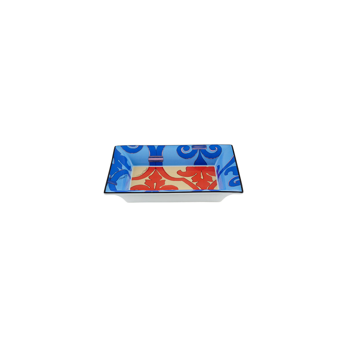 Vista Alegre Palazzo N6 Rectangular Tray, view 2