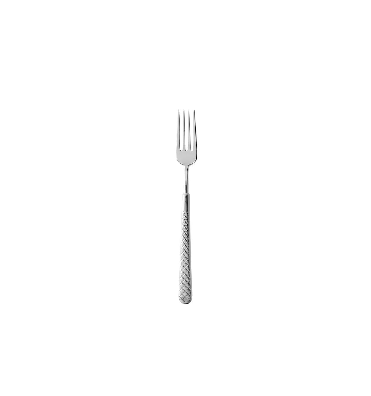 Vista Alegre Prism Dessert Fork on a white background