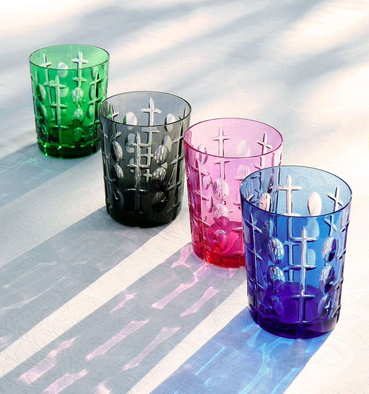 Vista Alegre Rêve de Cristal Tumbler "Vie Parisienne" Agate, view 2