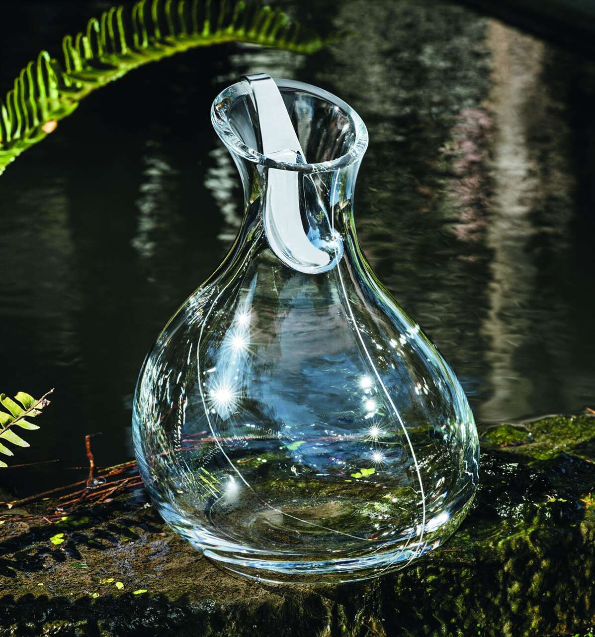 Vista Alegre Ruby Case with Decanter with Spoon, view 3