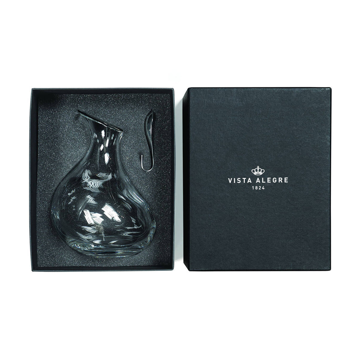 Vista Alegre Ruby Case with Decanter with Spoon, view 4
