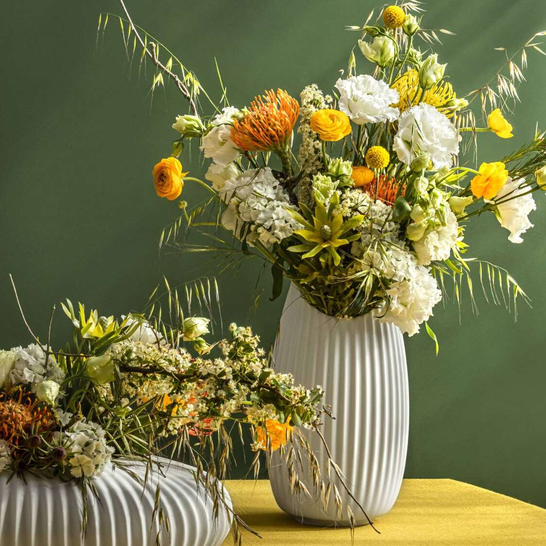 Vista Alegre Shell White Vase, view 2