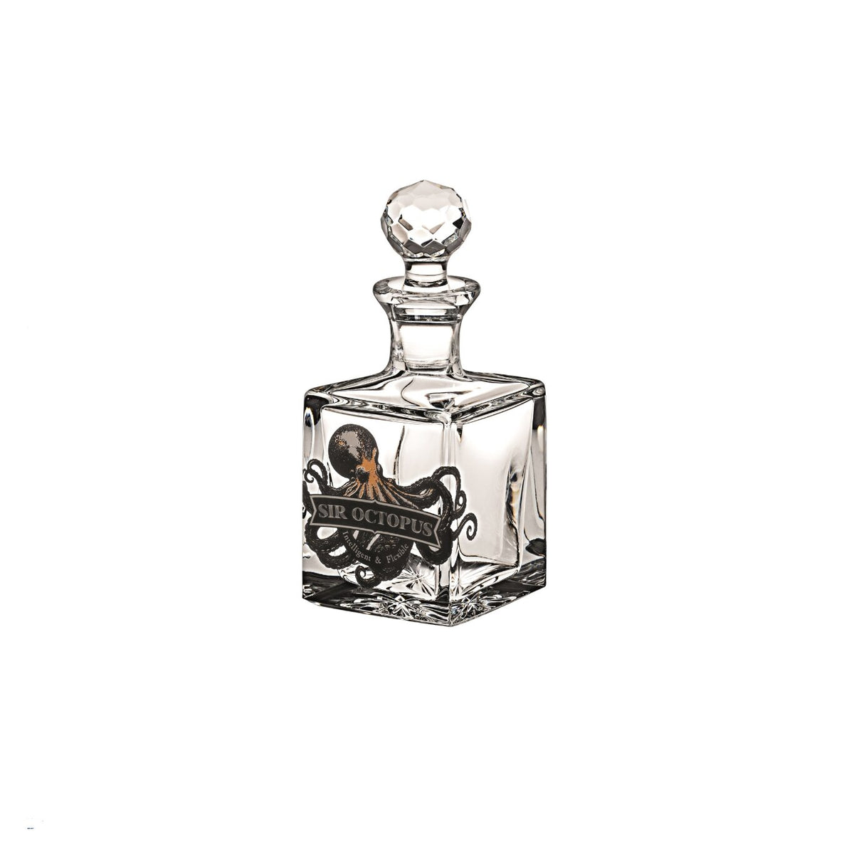 Vista Alegre Sirs Sea Mini Bar Octopus on a white background