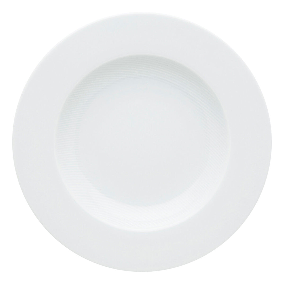 Vista Alegre Spirit White Soup Plate on a white background