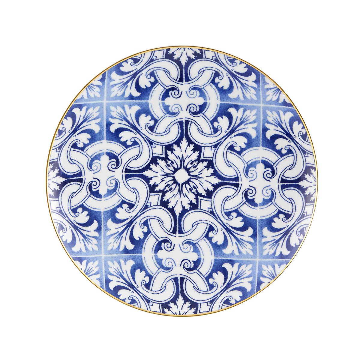 Vista Alegre Transatlântica Charger Plate Azulejos on a white background