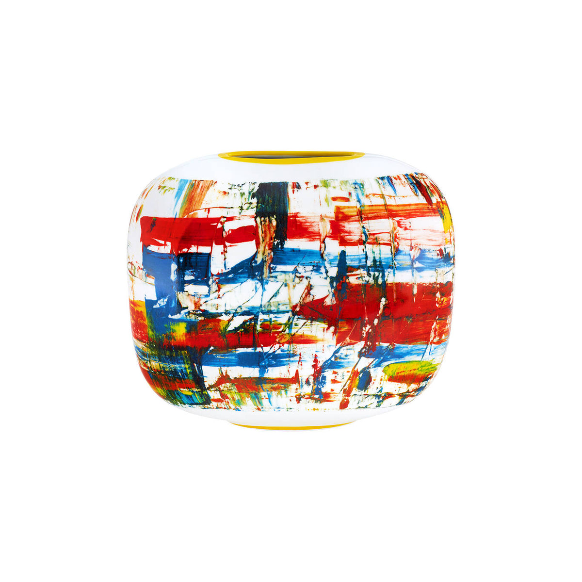 Vista Alegre Um Olhar Sobre a Cidade Vase on a white background