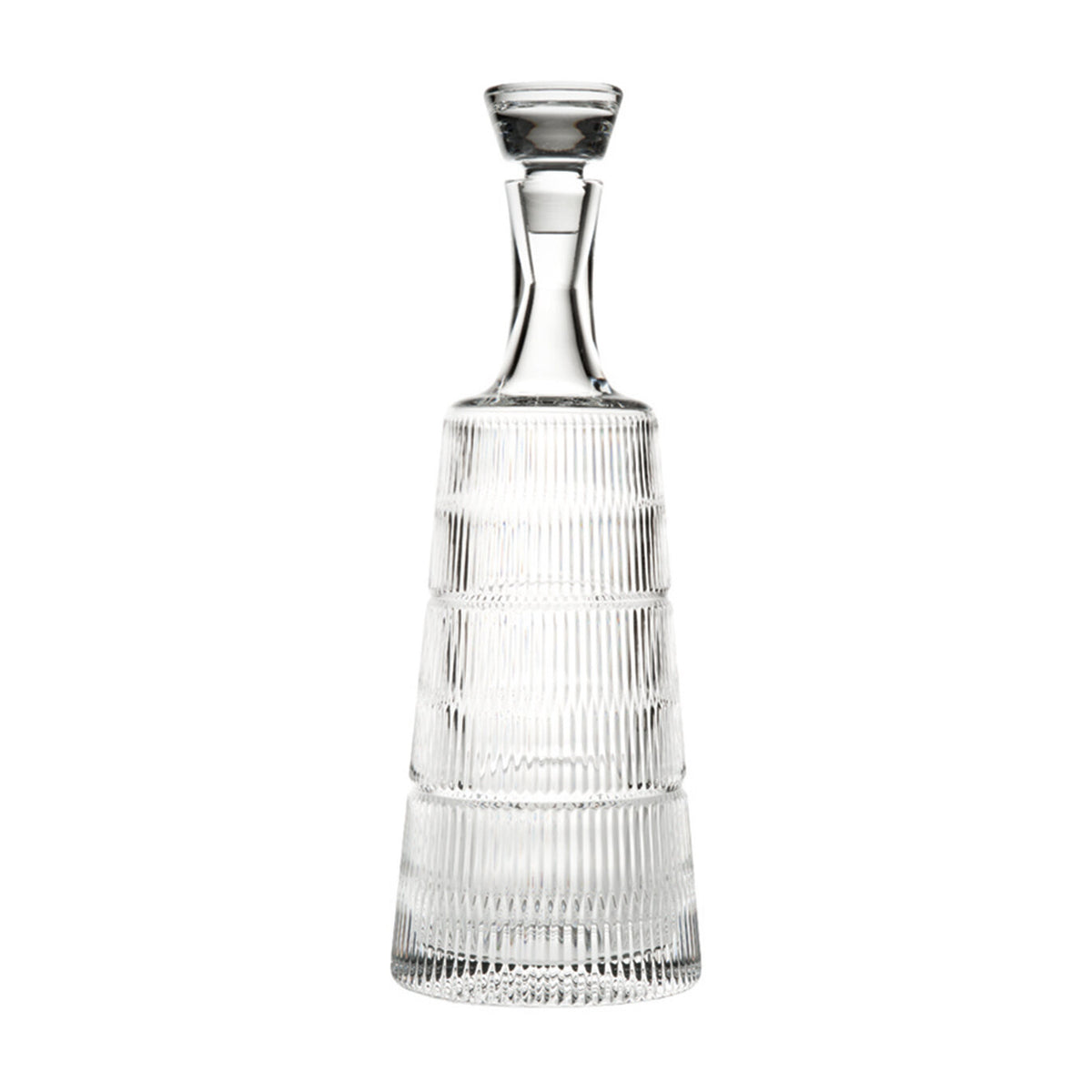 Vista Alegre Vendôme Wine Decanter on a white background