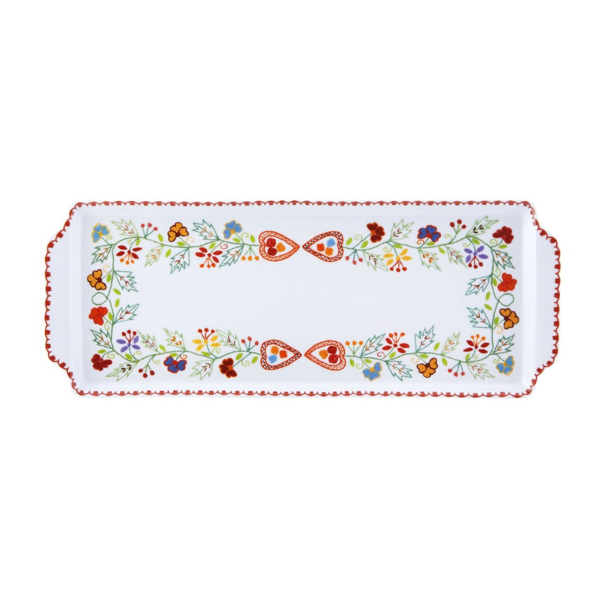 Vista Alegre Vila Verde Tart Tray on a white background