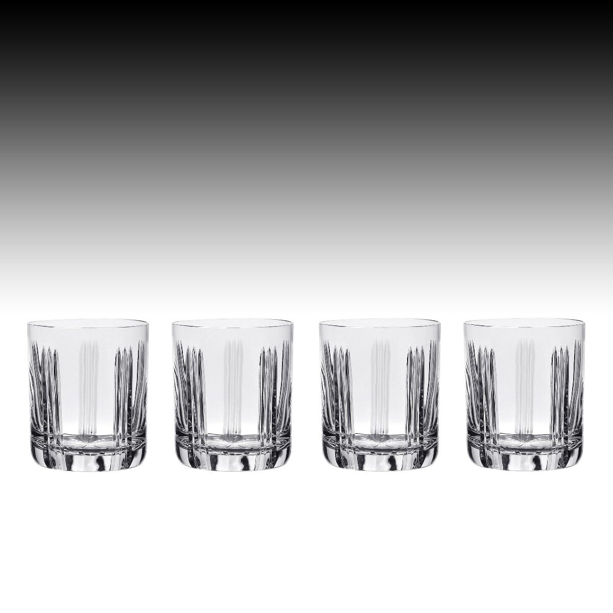 William Yeoward Adele Gift Set of 4 DOF Tumblers, handmade crystal, detail view