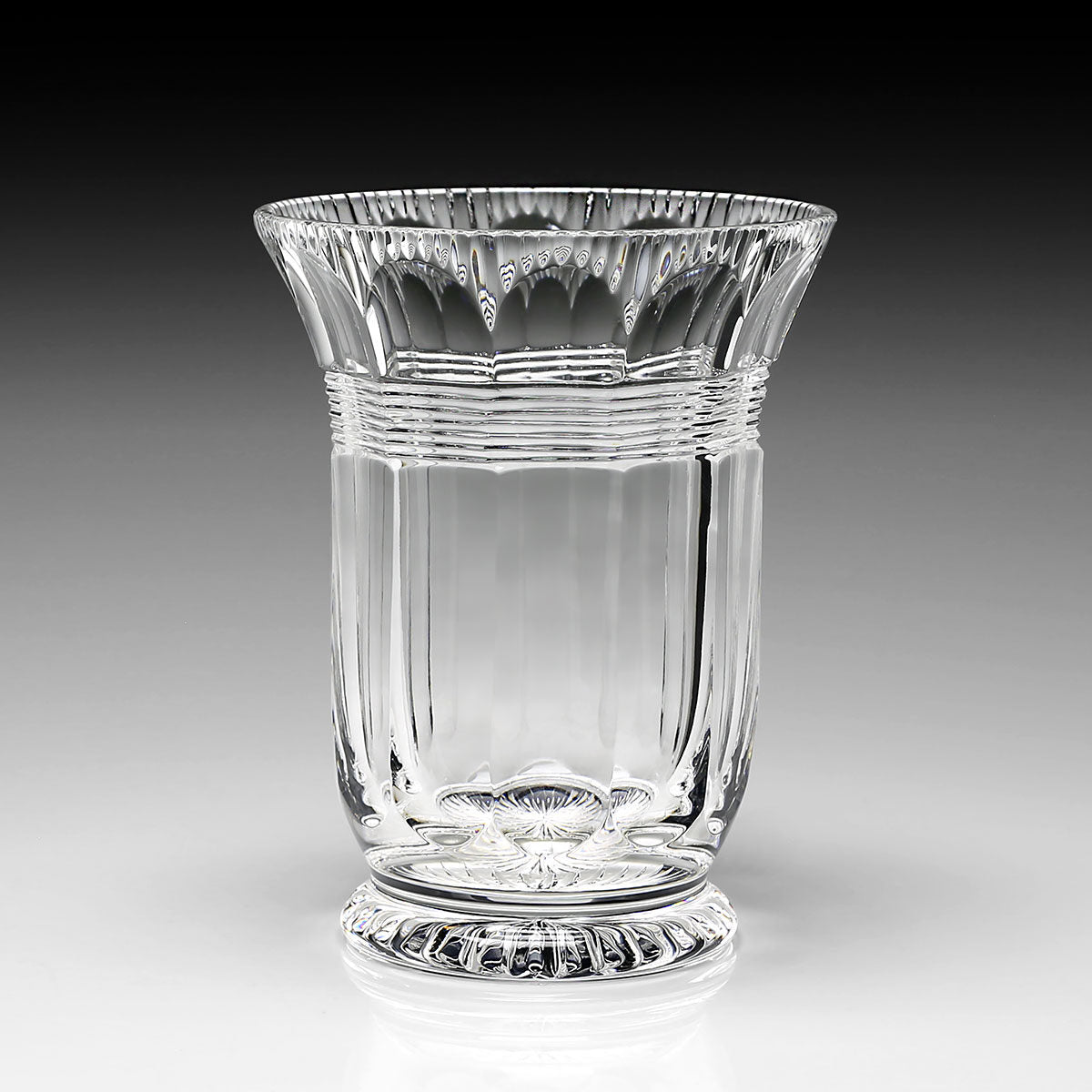 William Yeoward Angelina Vase 5½" / 139mm, handmade crystal, detail view