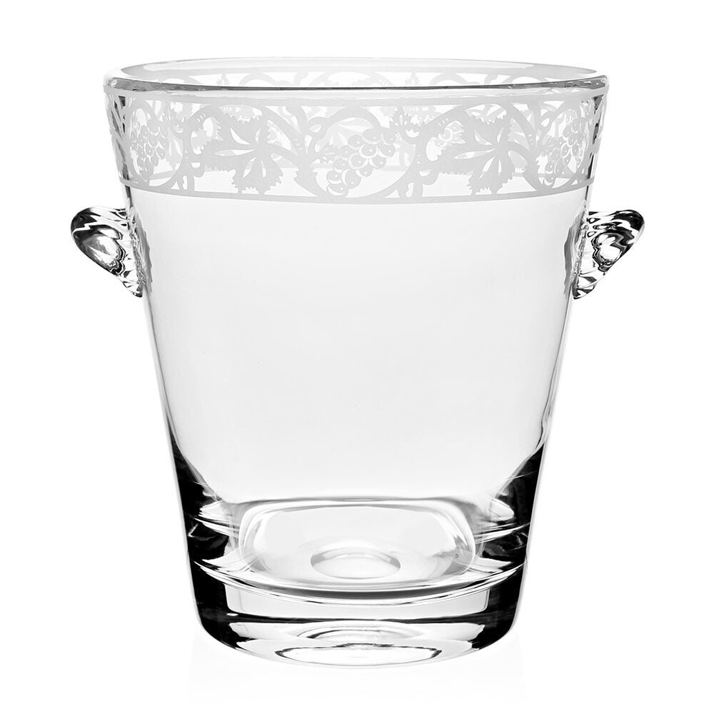 William Yeoward Annabel Wine Cooler 10½" / 26.5cm, handmade crystal, on a white background