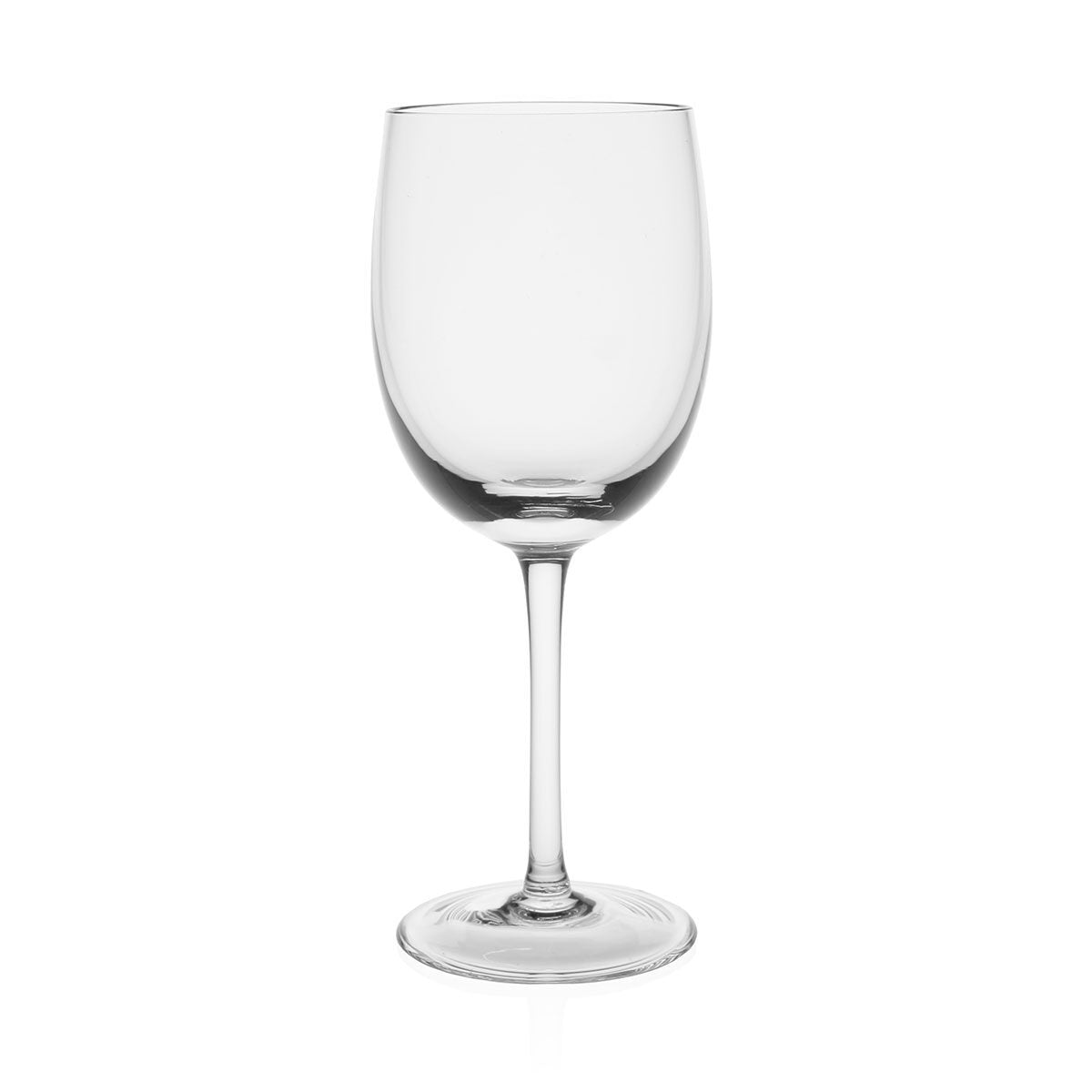 William Yeoward Annie Small Wine, handmade crystal, on a white background