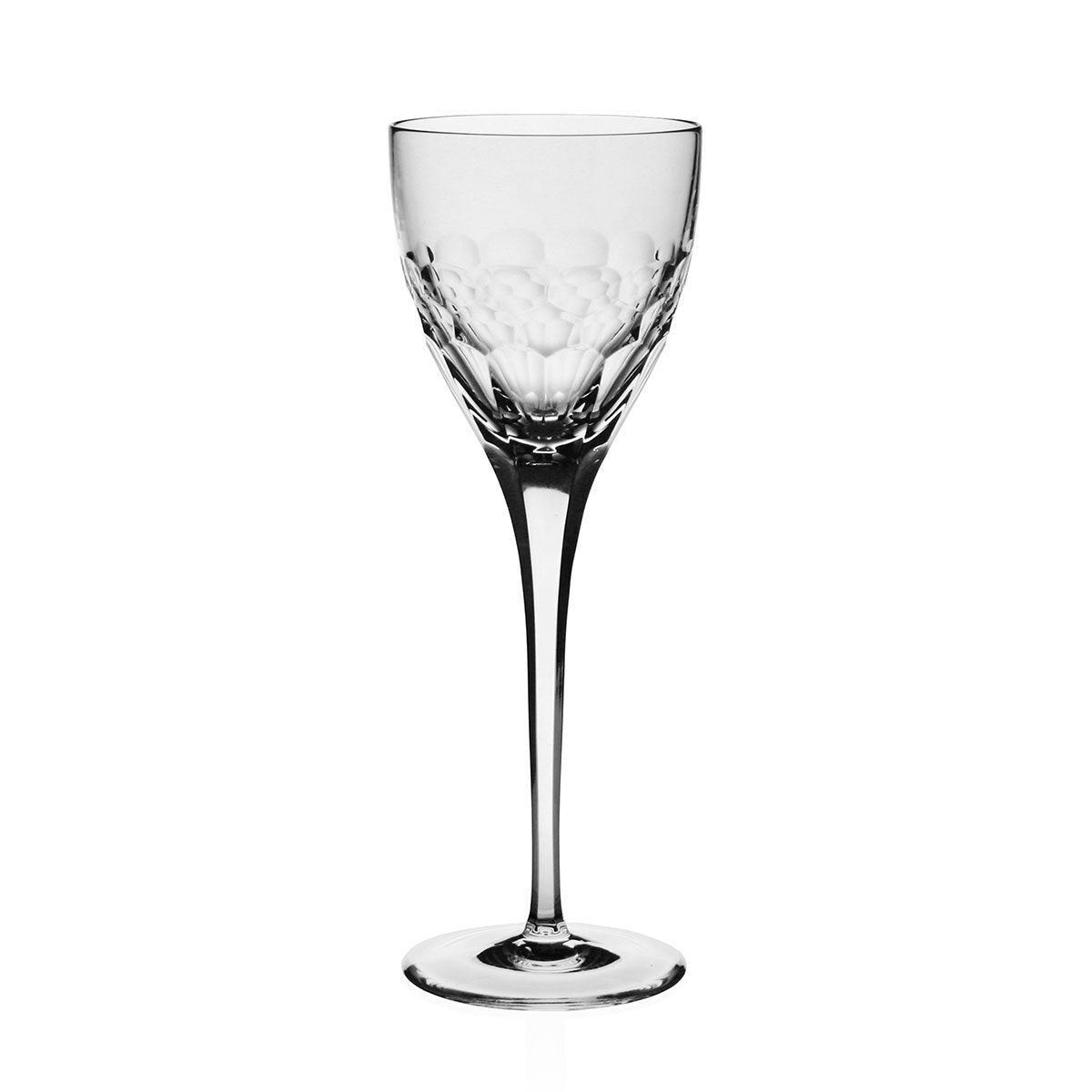 William Yeoward Athena Small Goblet, handmade crystal, on a white background