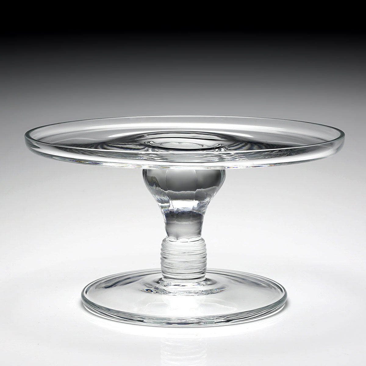 William Yeoward Classic Comport Stand 9½" / 240mm, handmade crystal, detail view