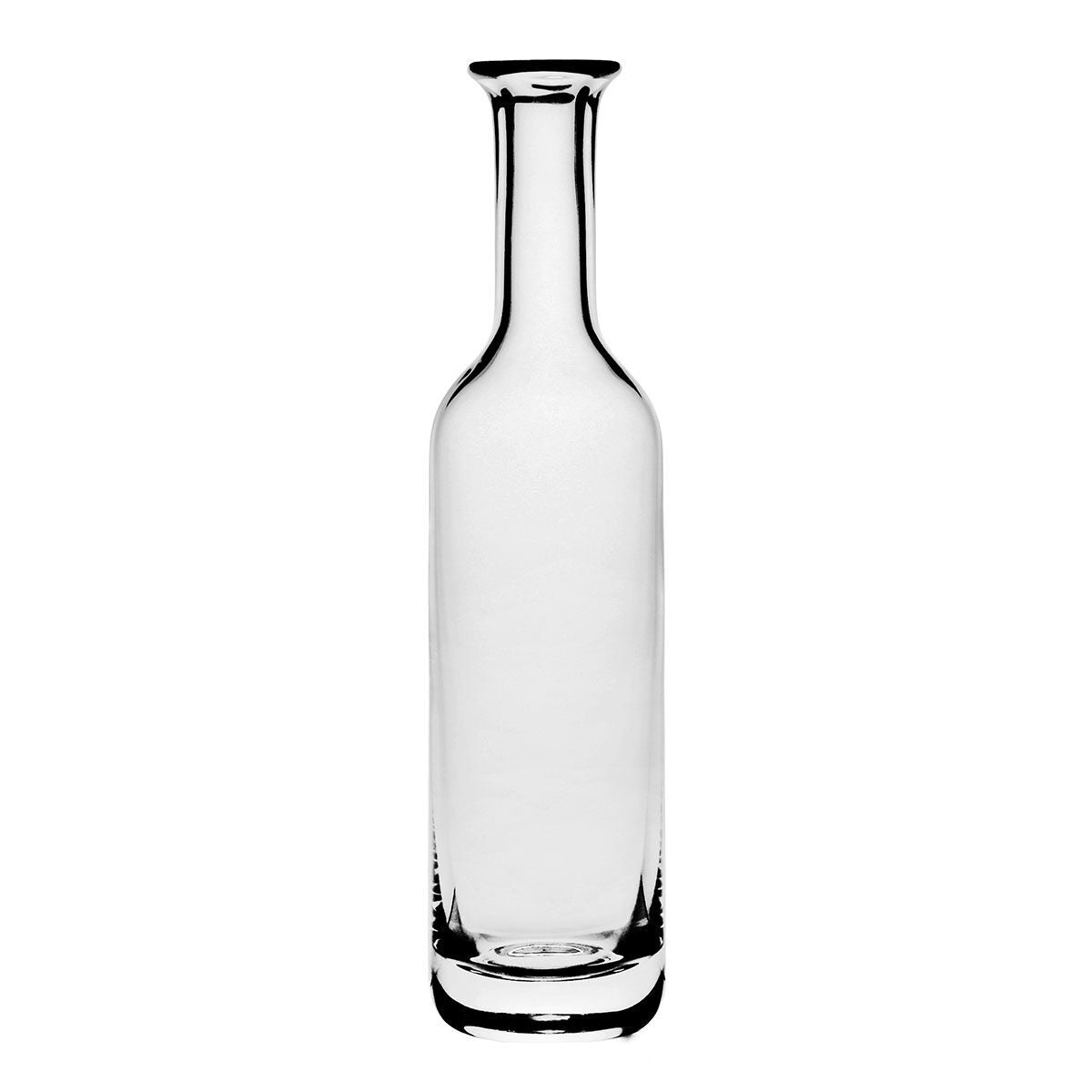 William Yeoward Classic Water Bottle, handmade crystal, on a white background