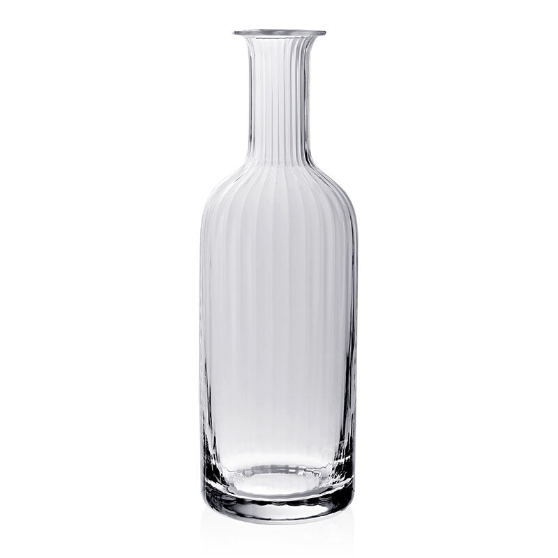 William Yeoward Corinne Carafe 1½ pint, handmade crystal, on a white background