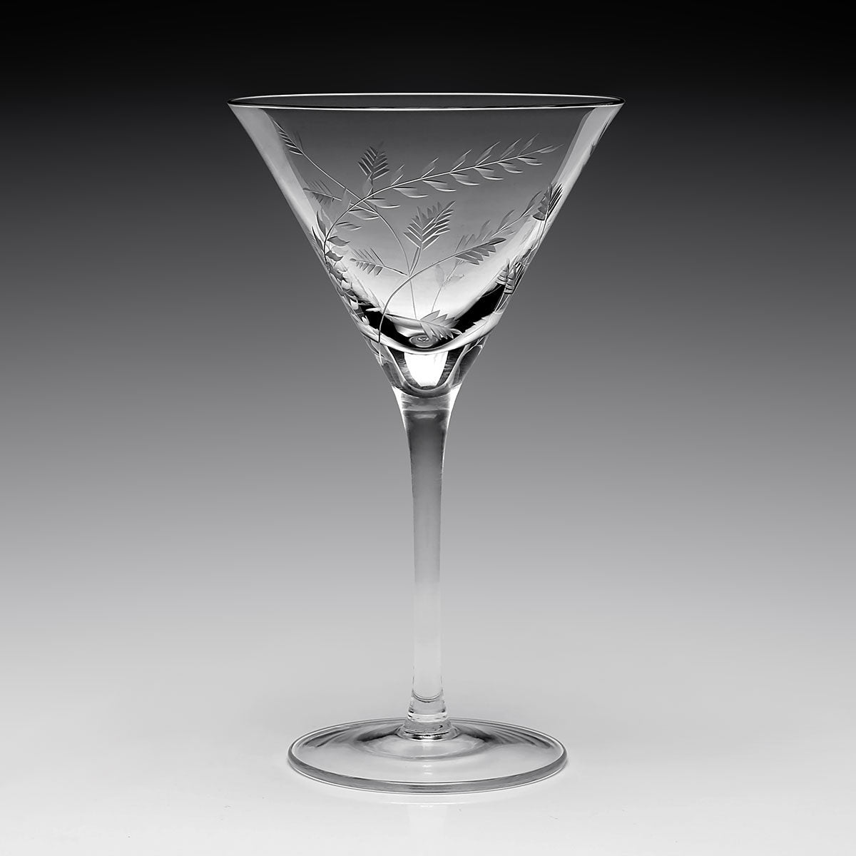 William Yeoward Daisy B Martini, handmade crystal, detail view