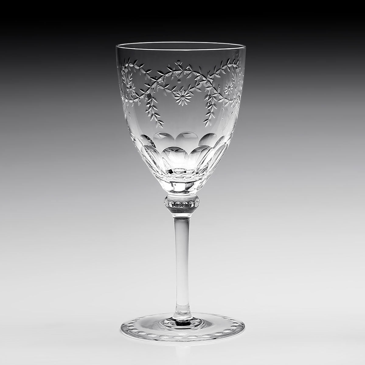 William Yeoward Elizabeth Large Wine, handmade crystal, detail view