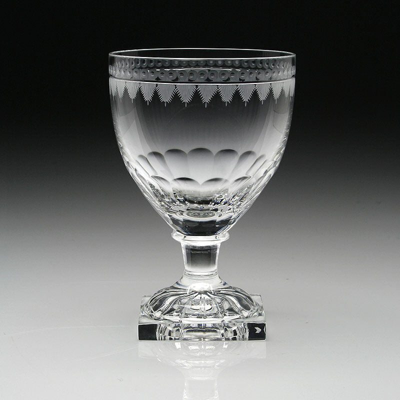 William Yeoward Flavia Small Wine, handmade crystal, detail view