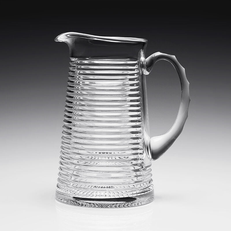William Yeoward Gigi Jug 2 Pint, handmade crystal, detail view
