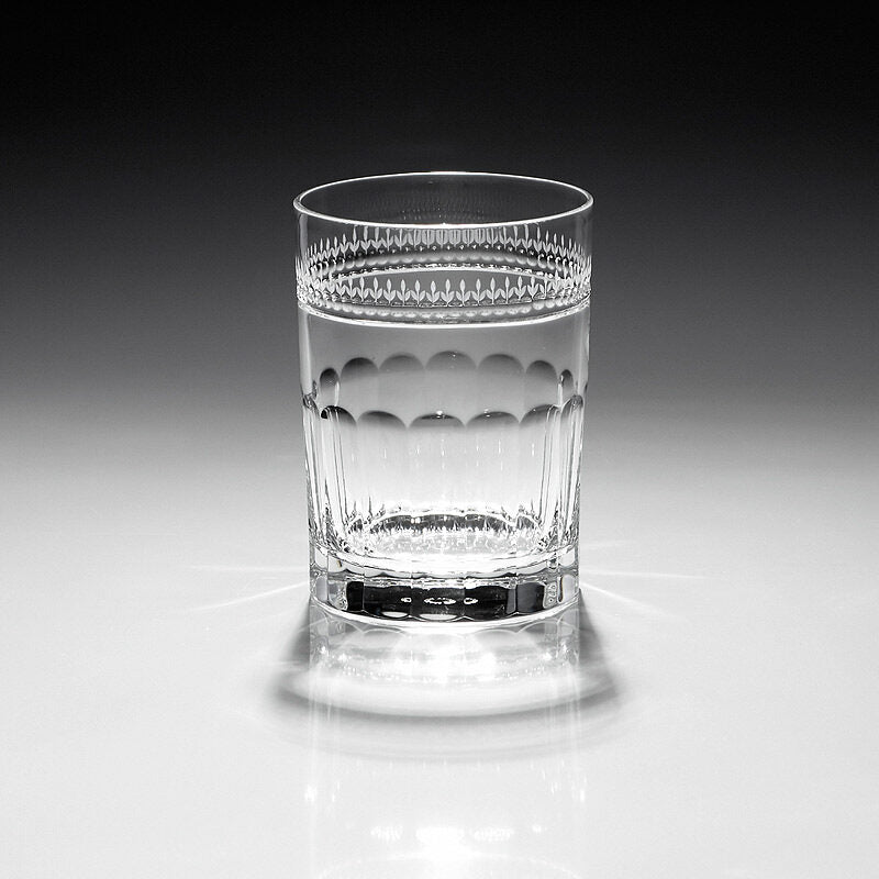 William Yeoward Gloria Tumbler Old Fashioned, handmade crystal, detail view