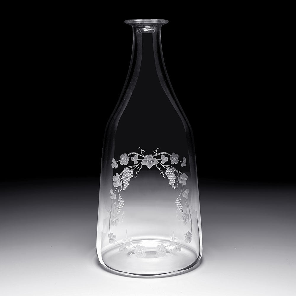 William Yeoward Imperial Grand Table Carafe, handmade crystal, detail view