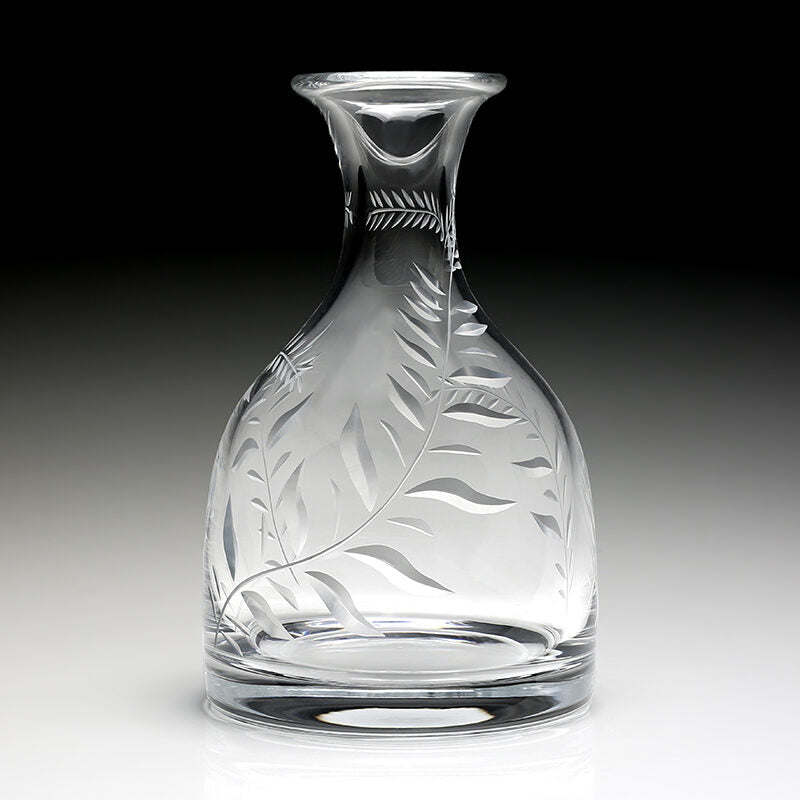 William Yeoward Jasmine Classic Carafe Bottle, handmade crystal, detail view