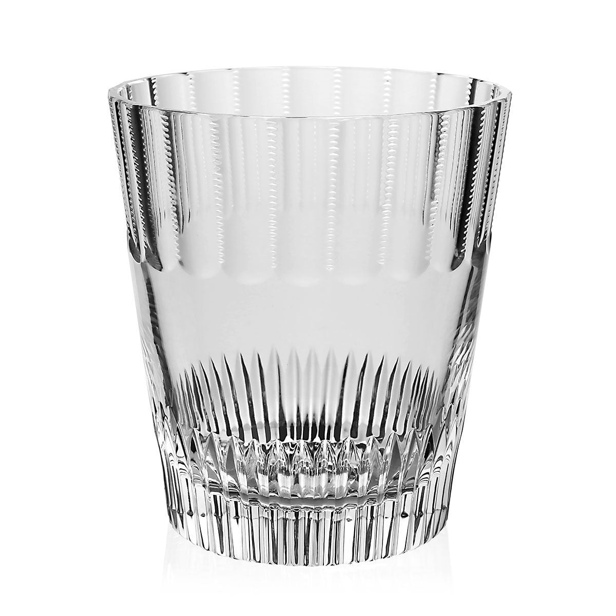 William Yeoward Karen Champagne Bucket and Bottle Holder 9" / 230mm, handmade crystal, detail view