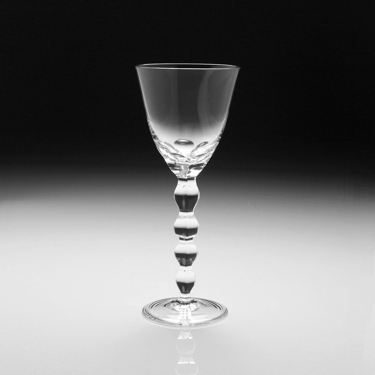 William Yeoward Lally Wine, handmade crystal, detail view