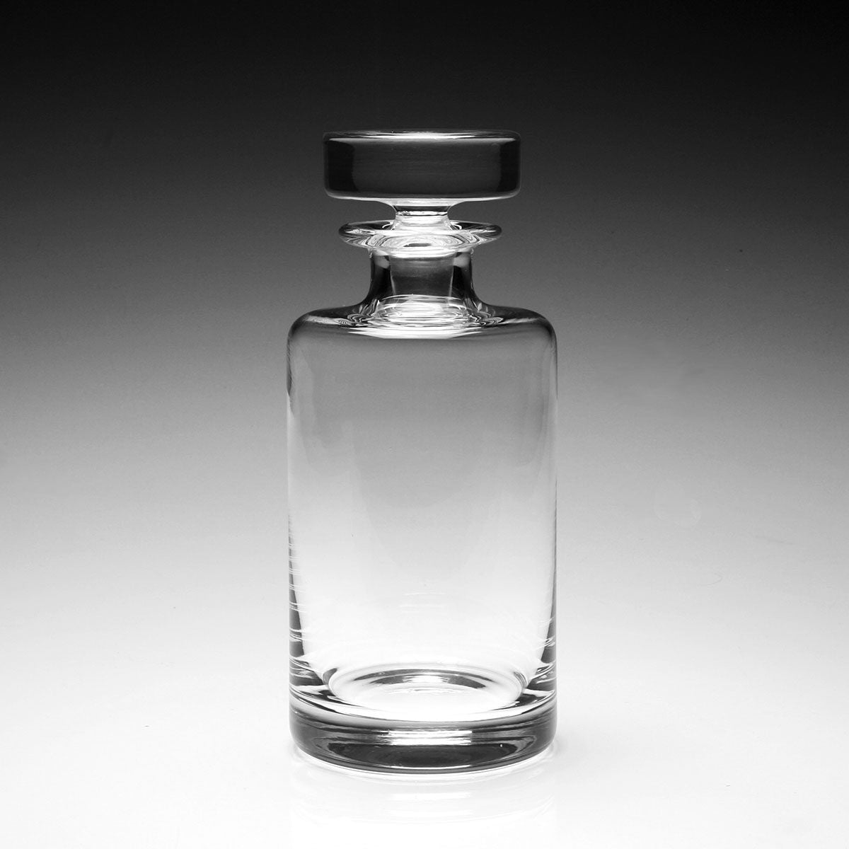 William Yeoward Lillian Spirit Decanter, handmade crystal, detail view