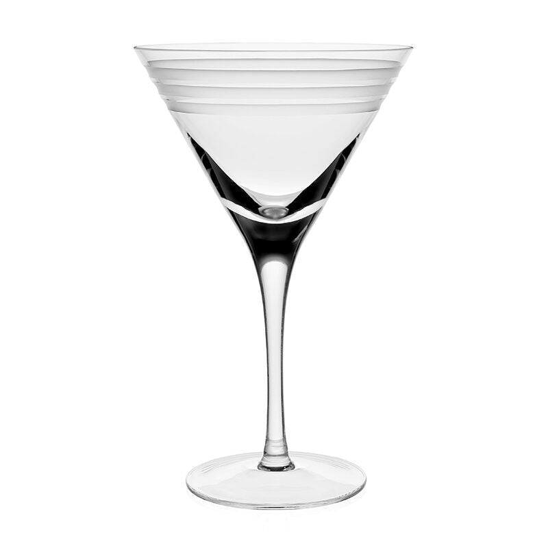 William Yeoward Madison Martini, handmade crystal, detail view