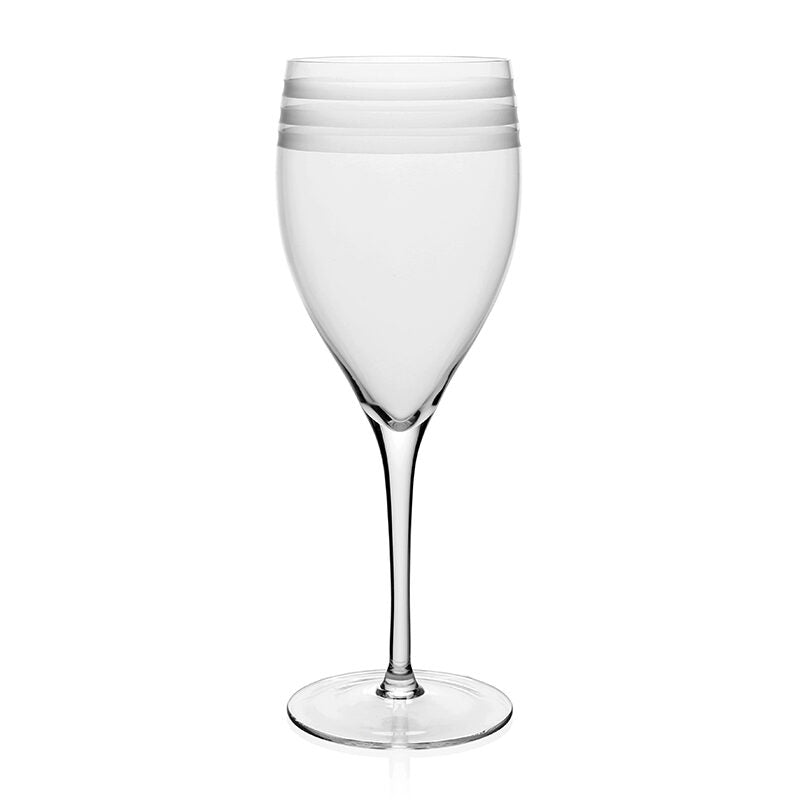William Yeoward Madison Wine, handmade crystal, detail view