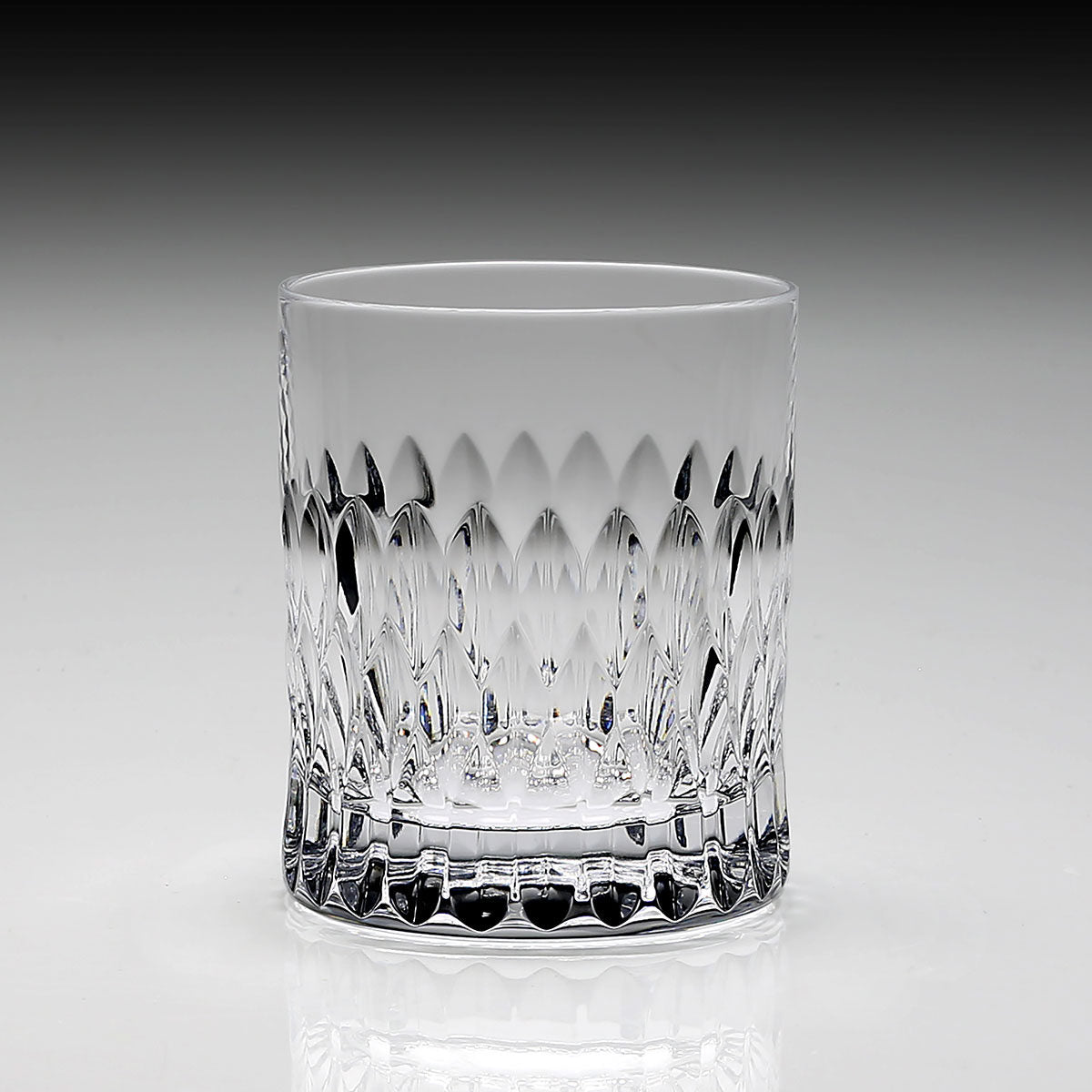 William Yeoward Merle Tumbler Double Old Fashioned, handmade crystal, detail view