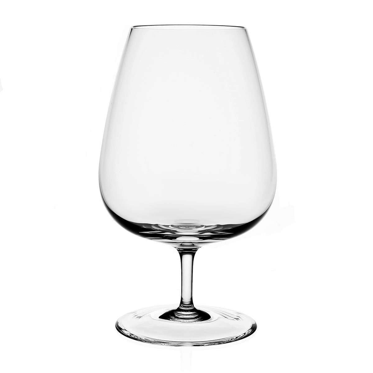 William Yeoward Olympia Brandy Glass 30oz, handmade crystal, on a white background