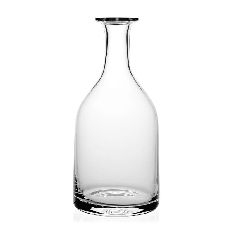William Yeoward Olympia Wine Carafe, handmade crystal, on a white background