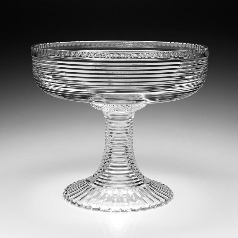 William Yeoward Phoebe Centrepiece 10¼" / 26cm, handmade crystal, detail view