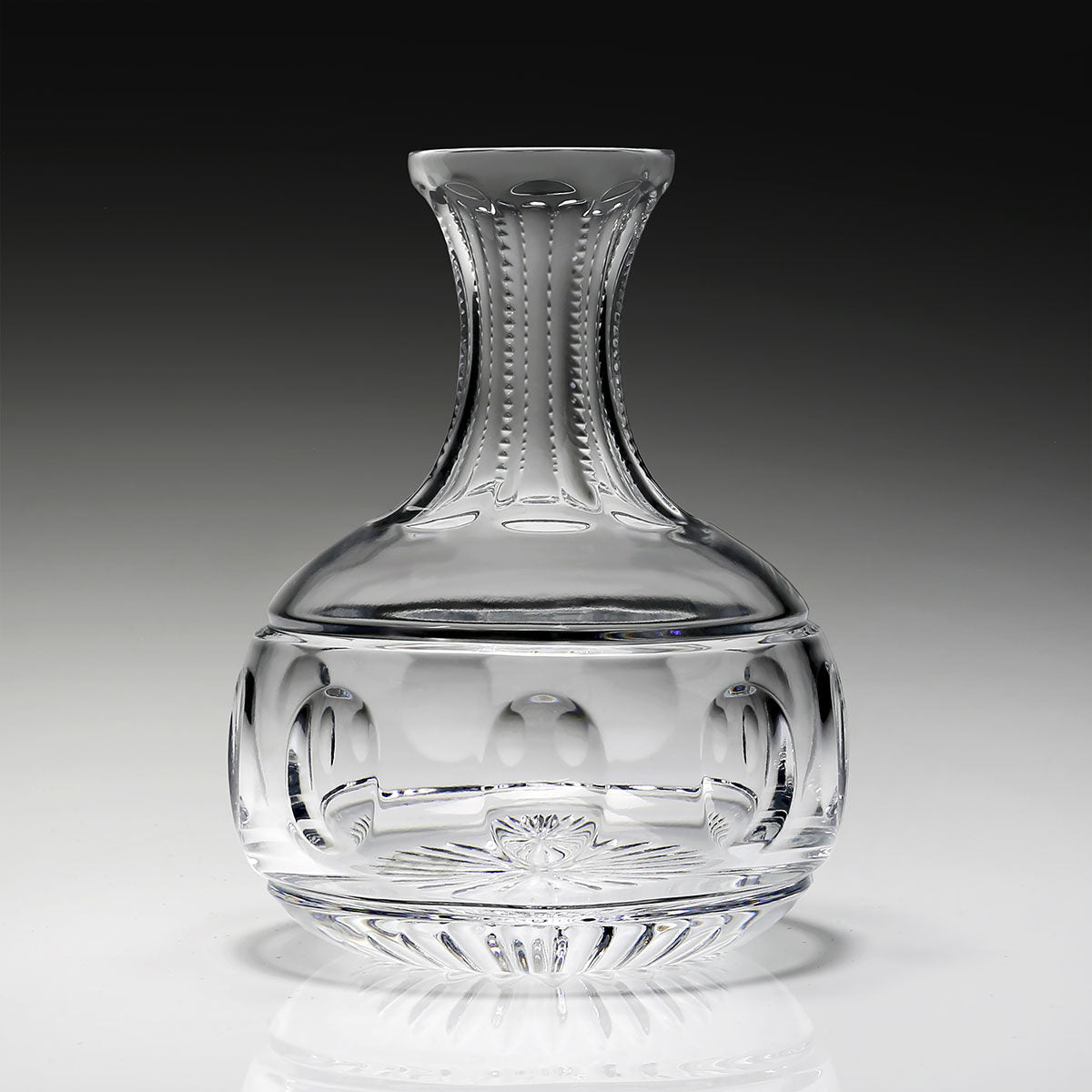 William Yeoward Rachel Wine Carafe, handmade crystal, detail view