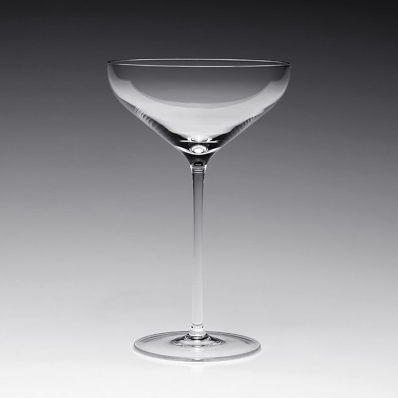 William Yeoward Starr Coupe, handmade crystal, detail view