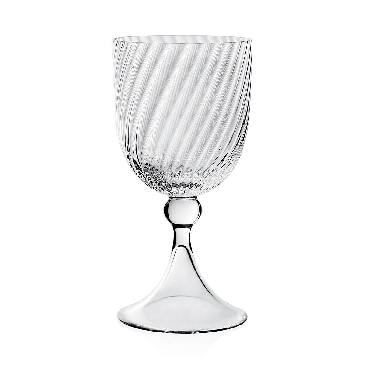 William Yeoward Venetia Large Wine, handmade crystal, on a white background